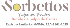 Sorbettos, batido de pulpa de frutas