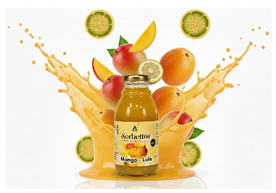Sorbettos sabor Mango-Lulo